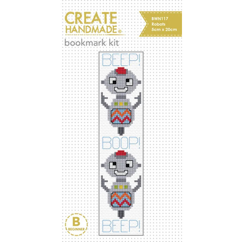 Bookmark Kit - BWN117 Robots