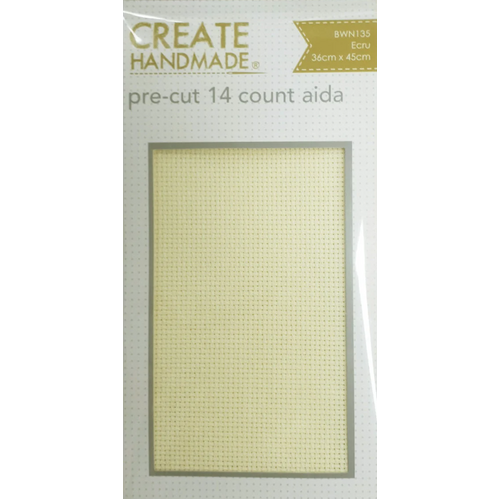 Pre-cut 14 Count Aida - Ecru