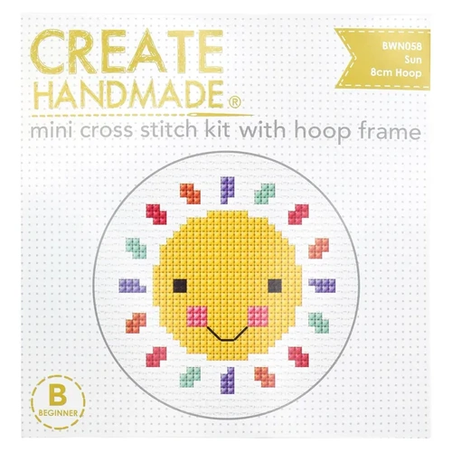 Sun Mini Cross Stitch Kit BWN058
