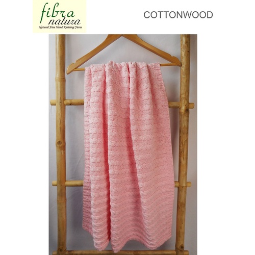 Cottonwood Baby's Cabled Rug TX067