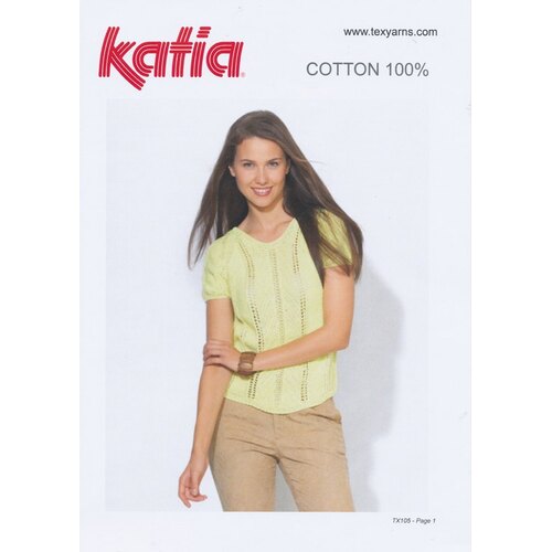 Katia Cotton 100% Lady's Top TX105