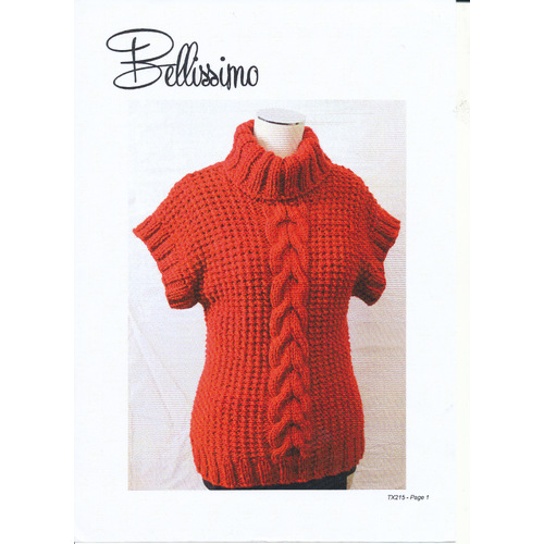 TX215 Bellissimo Sleeveless Jumper