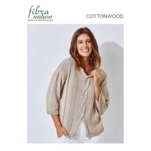  TX260 Cottonwood Cable Panel Sweater