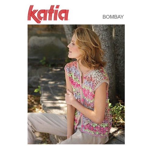 TX400 Katia Bombay Crochet Lady Top