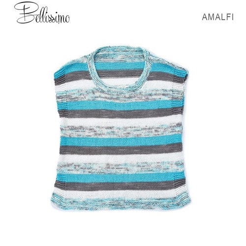 TX530 Bellissimo Amalfi Kids Striped Sleeveless Top