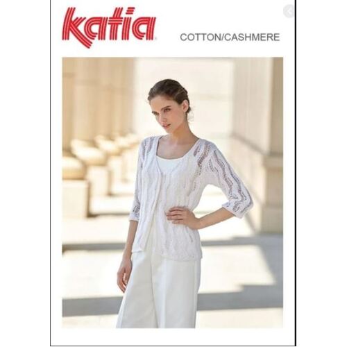 Katia Cotton/Cashmere Cardigan TX595