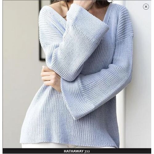 Bellissimo 8 ply Hathaway Ribbed Jumper TX722
