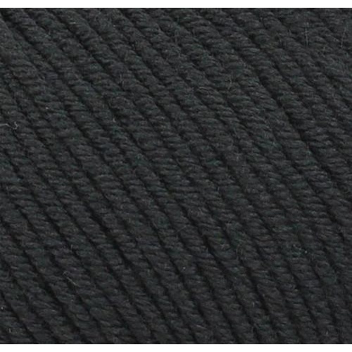 Bellissimo 100% Merino Extra-fine 8 Ply 200 Black