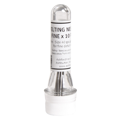 Ashford Felting Needles Fine x 10, 40 gauge