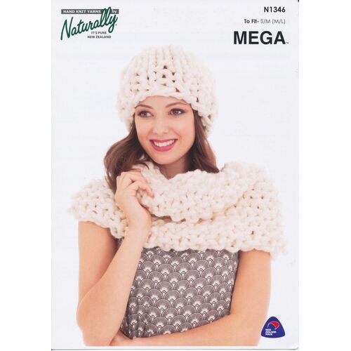 N1346 - Hat & Cowl 