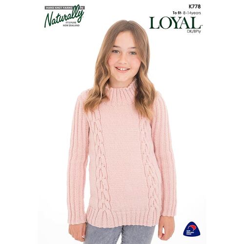 K778 Cable Sweater 