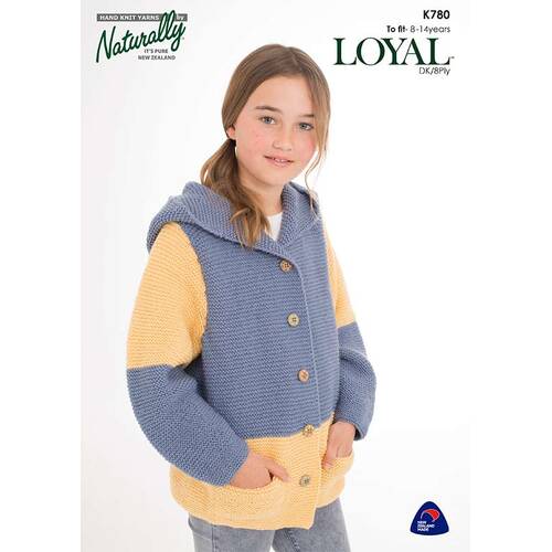 K780 Garter Stitch Hoodie