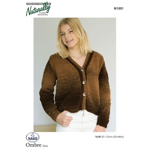 N1551 Cropped V Neck Jacket 