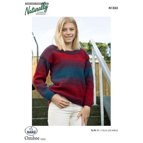 N1553 Drop Shoulder Sweater 