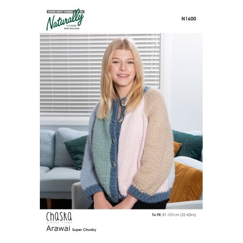 N1600 Cardigan with 3/4 Sleeves