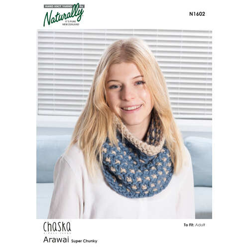 N1602 Slip Stitch Cowl