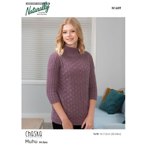 N1609 Poncho Jumper