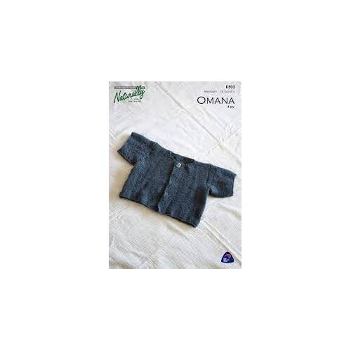K503 - Short Sleeve Garter Stitch Jacket