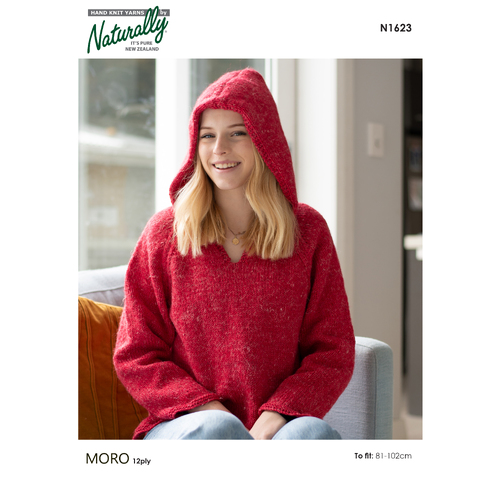 N1623 Hoodie Yoga Jumper