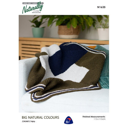 N1635 - Abstract Couch Throw