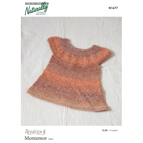 N1677 -  Swing Tunic for Girls