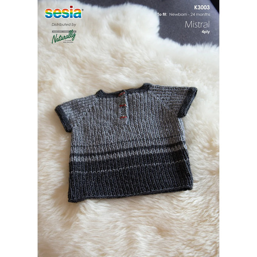 N1492 Women's Reverse SS Sweater in Chaska Muhu 8 Ply N1492