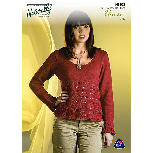 N1103 Knit/Crochet Sweater