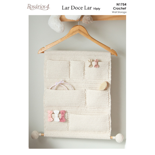 Crochet Wall Storage N1754