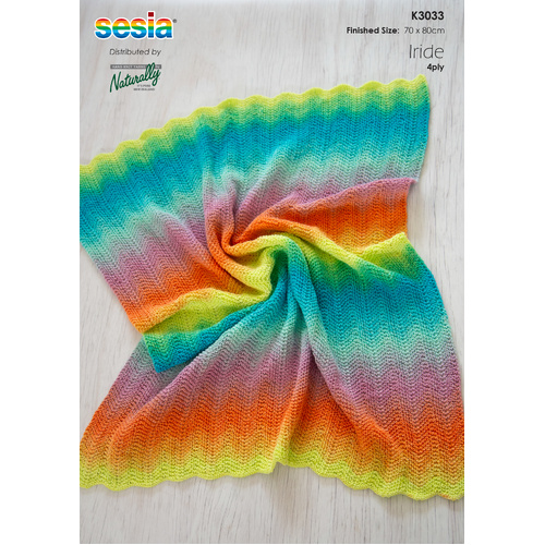Sesia K3033 – Iride Kids Blanket Pattern (4ply)