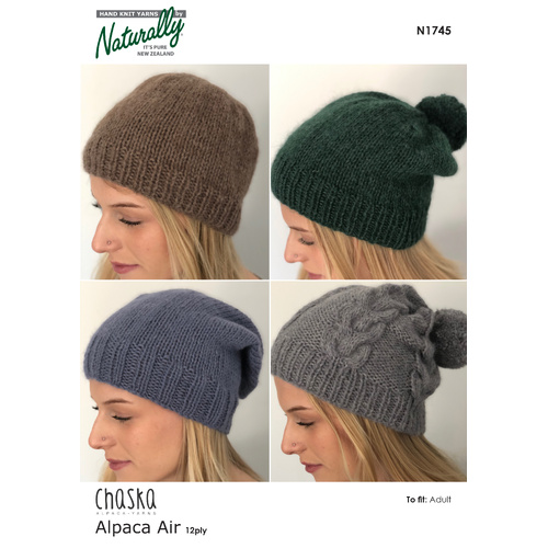 Naturally Yarns Hats N1745