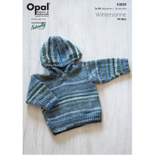 Opal Wintersonne Hooded Sweater K3025