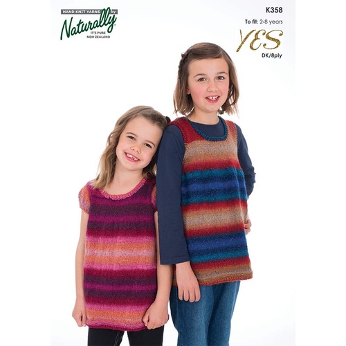 K358 Pattern K358 - Tunic with or without cap sleeves