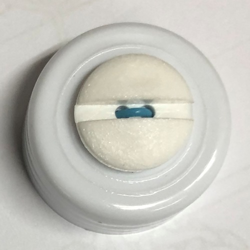 Button - 14mm White