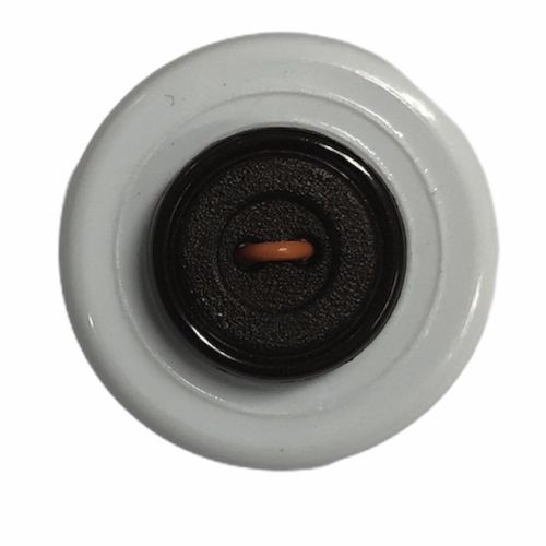 Button - 14mm Brown