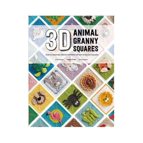 3D Animal Granny Squares