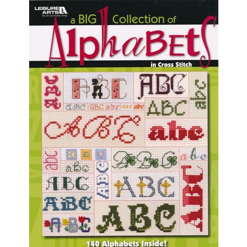 4362 - A Big Collection of Alphabets in Cross Stitch