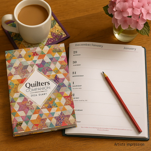 Quilters Companion 2026 Diary