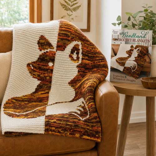 Woodland Crochet Blankets Pattern Book