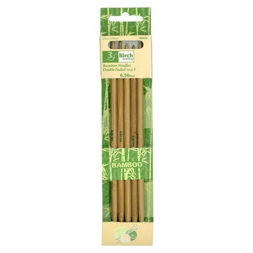 3.75mm Bamboo Double Ended 20cm