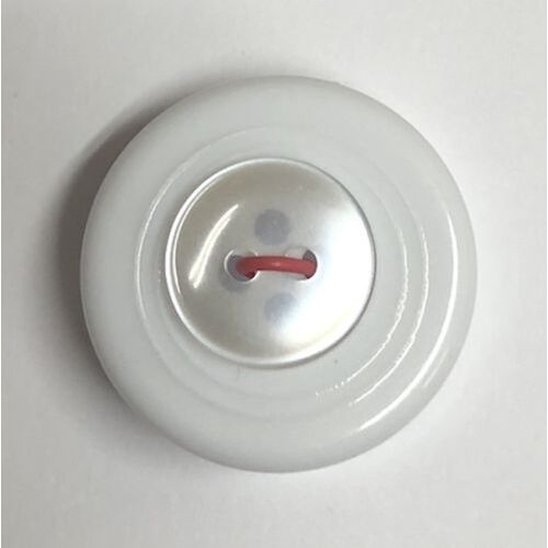 Button - 13mm White
