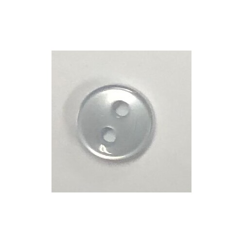 Button - 6mm Very Pale Grey