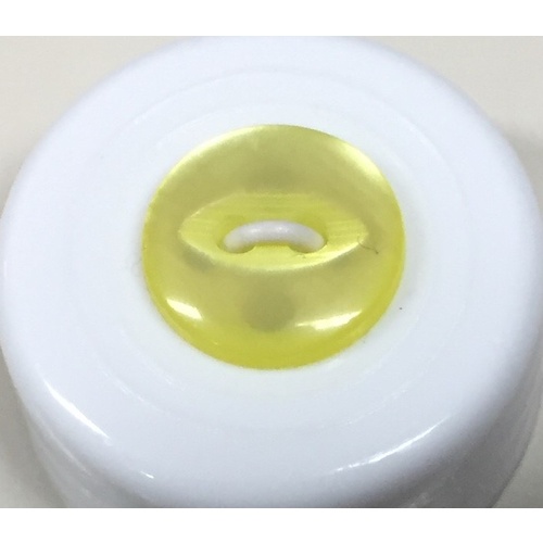 Button - 11mm Yellow