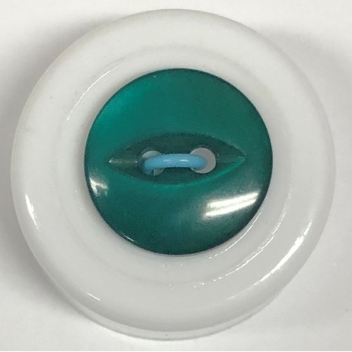 Button - 14mm Green