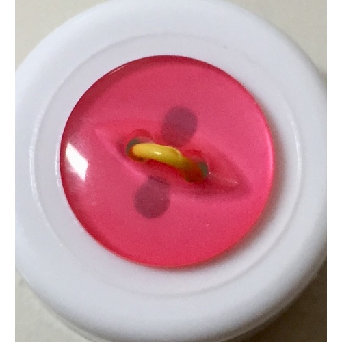 Button - 14mm Pink
