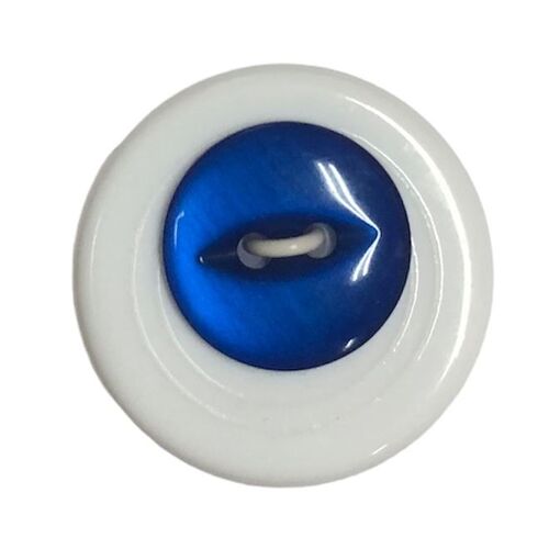 Button - 14mm Blue