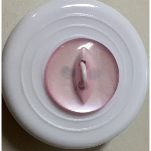 Button - 14mm Pink