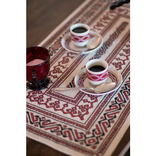 Byzantine Scroll & Meander - Cross Stitch Pattern