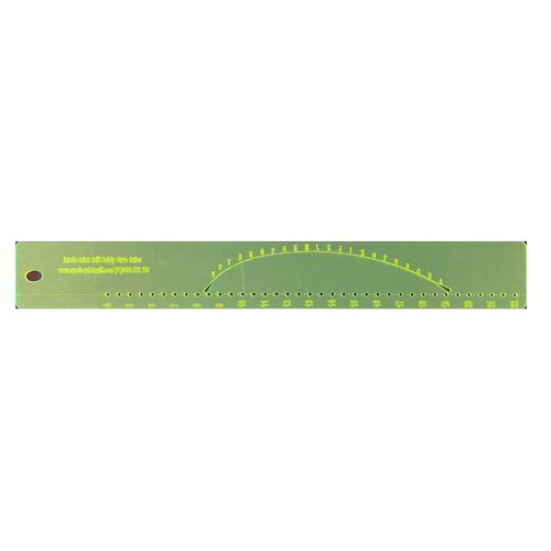 AQQ Curve Cutter Safety Ruler