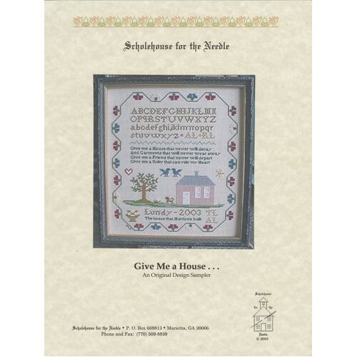 Give Me a House Cross Stitch Chart