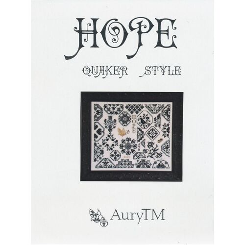Quaker Fantasies Hope Cross Stitch